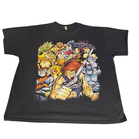 Vintage Thundercats Men’s XXL Graphic Print T Shirt Y2K 2XL - Picture 1 of 6